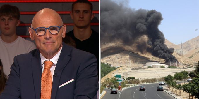 SVP-Nationalrat Alfred Heer fordert in der «Arena» mehr Zurückhaltung vom Bundesrat im Nahost-Konflikt. «Arena»