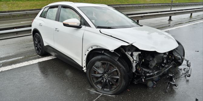 Selbstunfall auf A2