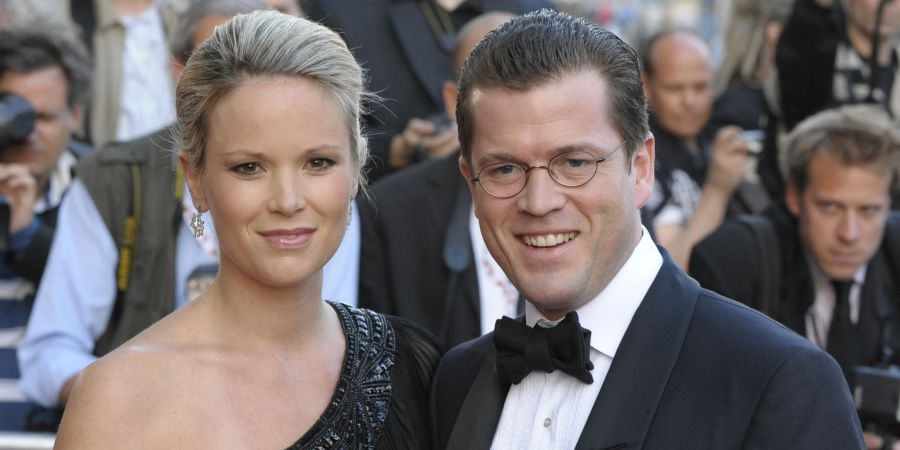 Karl-Theodor zu Guttenberg und seine Ex-Frau Stephanie