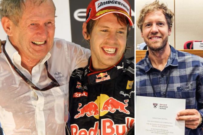 Sebastian Vettel Harvard