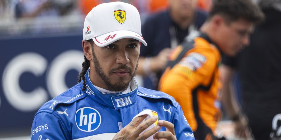 Lewis Hamilton Ferrari Miami