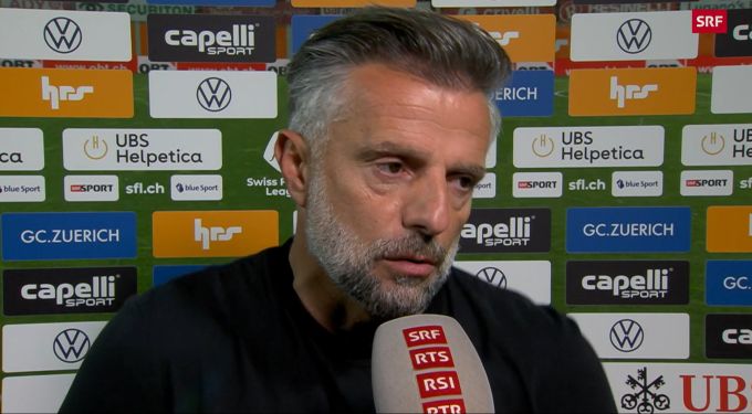 Tomas Oral bleibt nach dem 4:0 von GC vorsichtig: «Das war erst die erste Halbzeit.» Tomas Oral