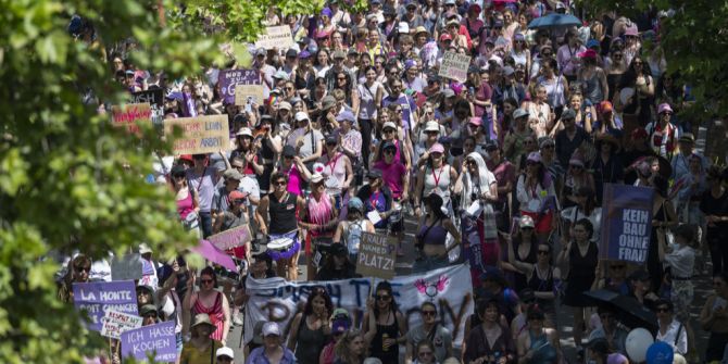 Frauendemo Zürich