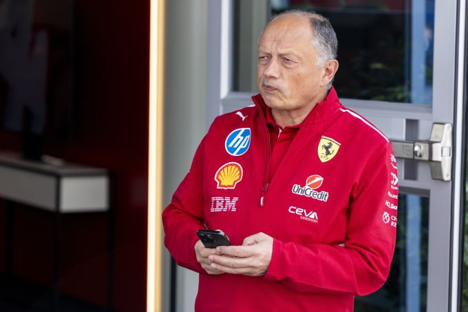 Frederic Vasseur, Teamchef von Ferrari. Ferrari Frederic Vasseur