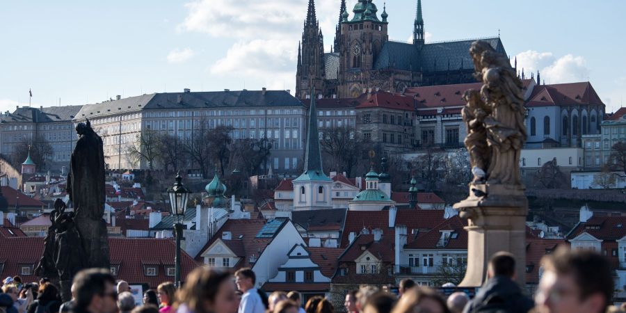 Die tschechische Hauptstadt Prag ist bei deutschen Touristen beliebt.