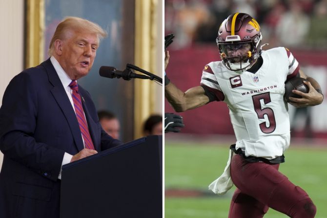 Donald Trump Washington Commanders