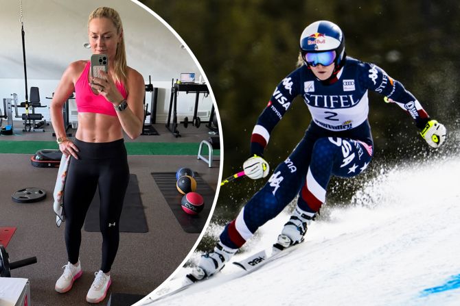 Lindsey Vonn Training Weltcup