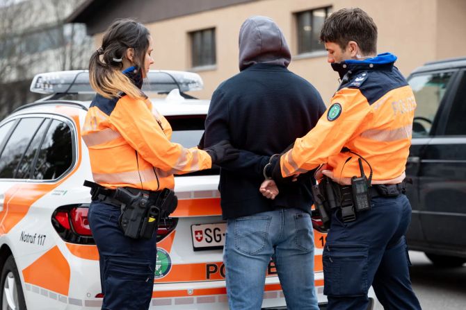 Festnahme im Kanton