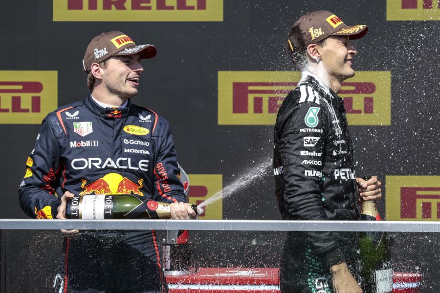 Russell Verstappen Formel 1