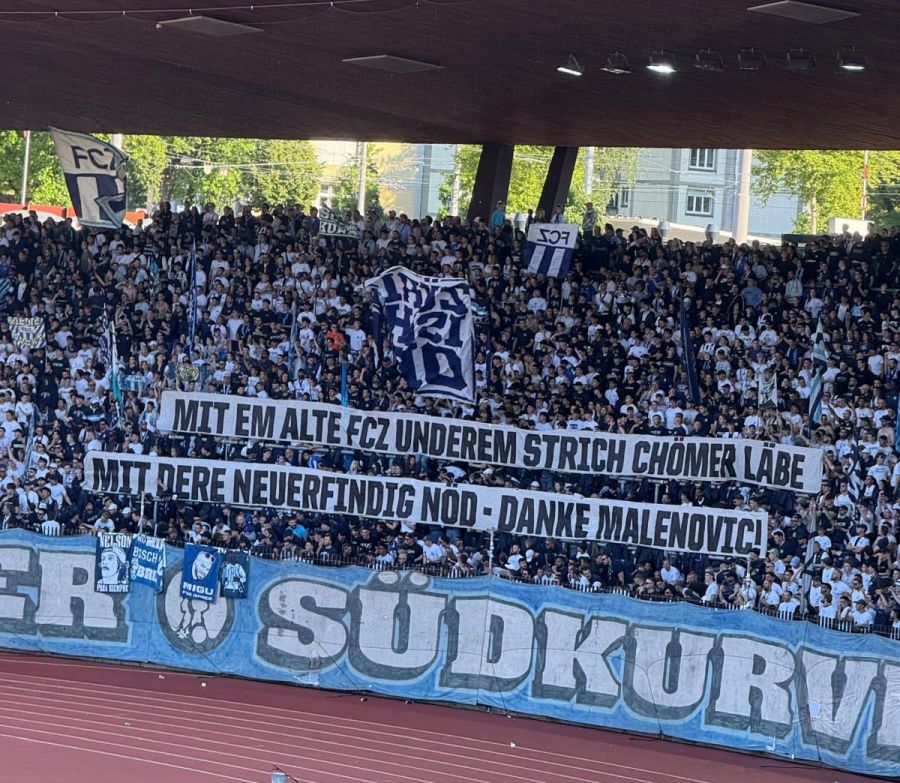 Die Südkurve setzt auch im Stadtderby ein Zeichen gegen die «Neuerfindung» des FCZ.