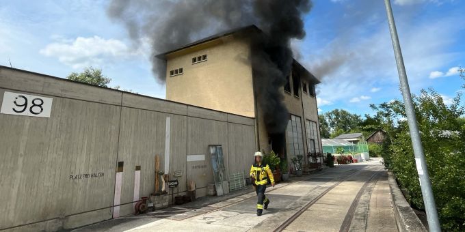 Dornach SO: Brand mit starker Rauchentwicklung. Dornach SO
