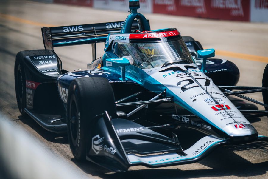 Kyle Kirkwood IndyCar Detroit-GP