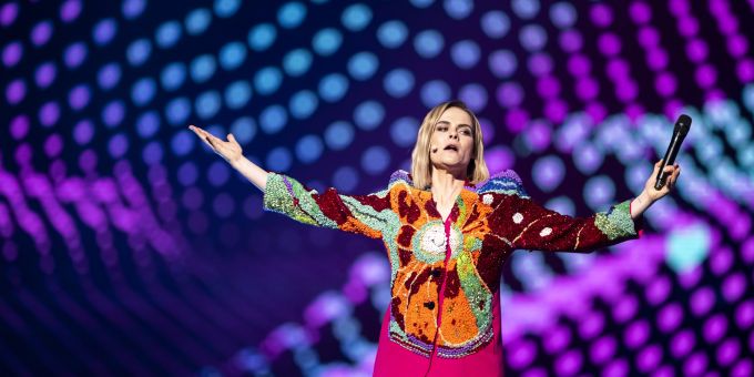 Hazel Brugger verdrückte ein paar Tränchen bei der Siegerehrung. (Symbolbild) hazel brugger