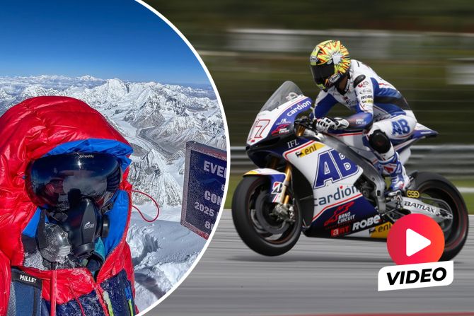 MotoGP Abraham Mount Everest