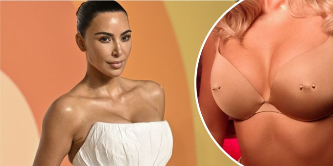Wie bitte? - Kim Kardashian verkauft jetzt BH mit Nippelpiercing Wie bitte? - Kim Kardashian verkauft jetzt BH mit Nippelpiercing