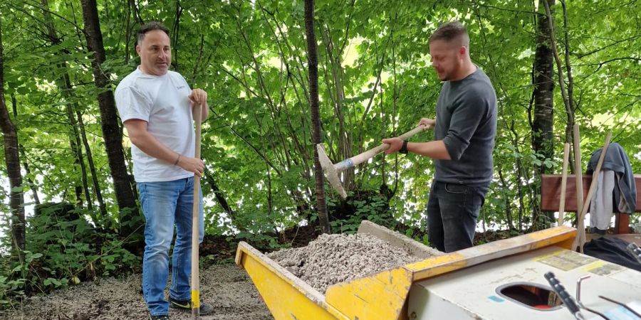 CSS Südostschweiz Wanderwege Einsatz