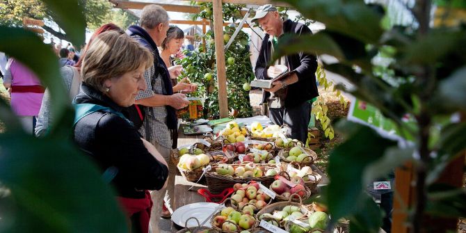 Rares geniessen auf dem ProSpecieRara-Reutenmarkt
