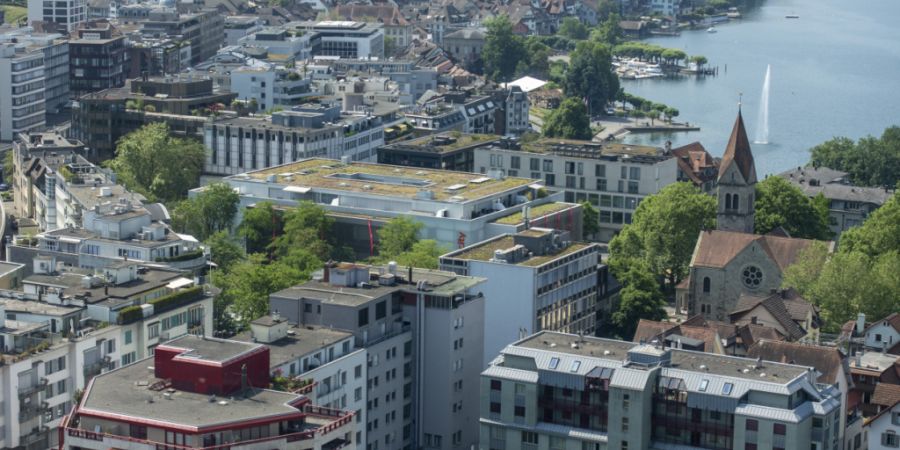 Die Finanzlage der Stadt Zug ist weiterhin gut. (Archivaufnahme)