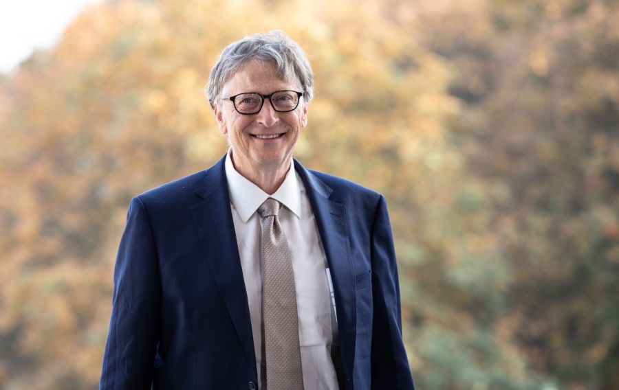 Bill Gates gründete Microsoft am 4. April 1975 in Albuquerque, New Mexico, USA.