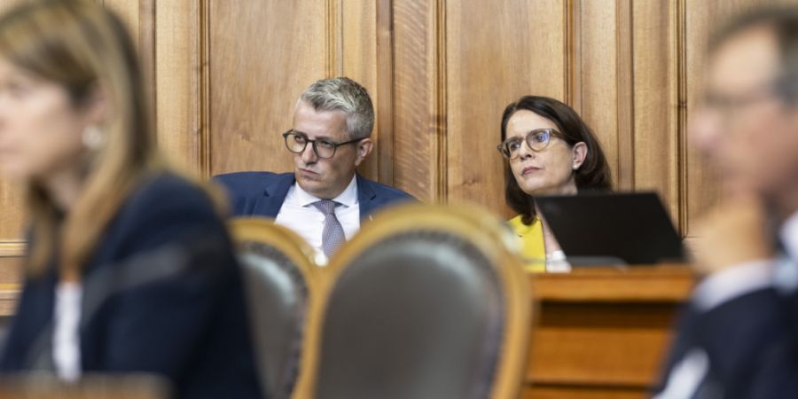Die FDP-Co-Parteispitze mit Susanne Vincenz-Stauffacher (rechts) und Benjamin Mühlemann: Letzterer hat das unterschiedliche Stimmverhalten der FDP-Ständeratsmitglieder beim EU-Paket i...