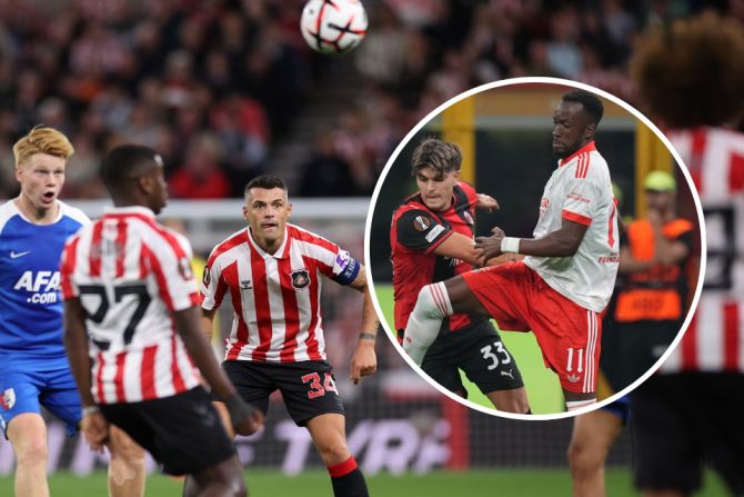 Xhaka Sunderland Milan Benfica