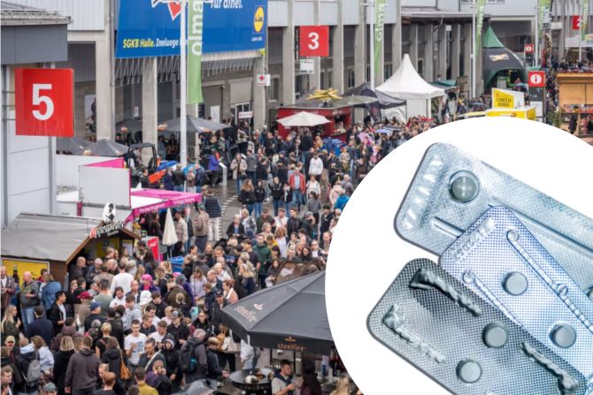 Olma-Effekt: Bratwurst, Bier und Wein, dann die Pille danach - Michael Huwiler / depositphotos