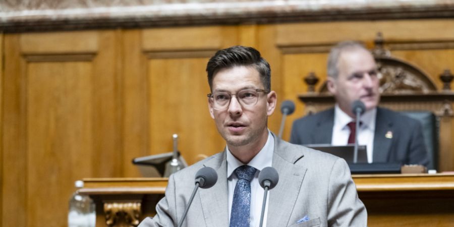 Nicolas Kolly sitzt seit 2023 im Nationalrat (Archivbild).