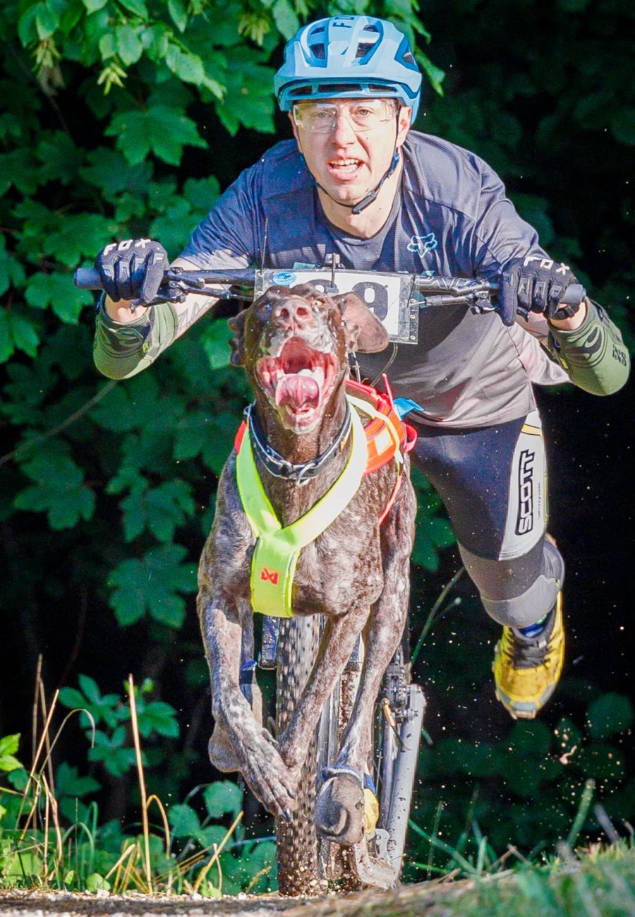 : Familie Bär ist sportlich unterwegs.