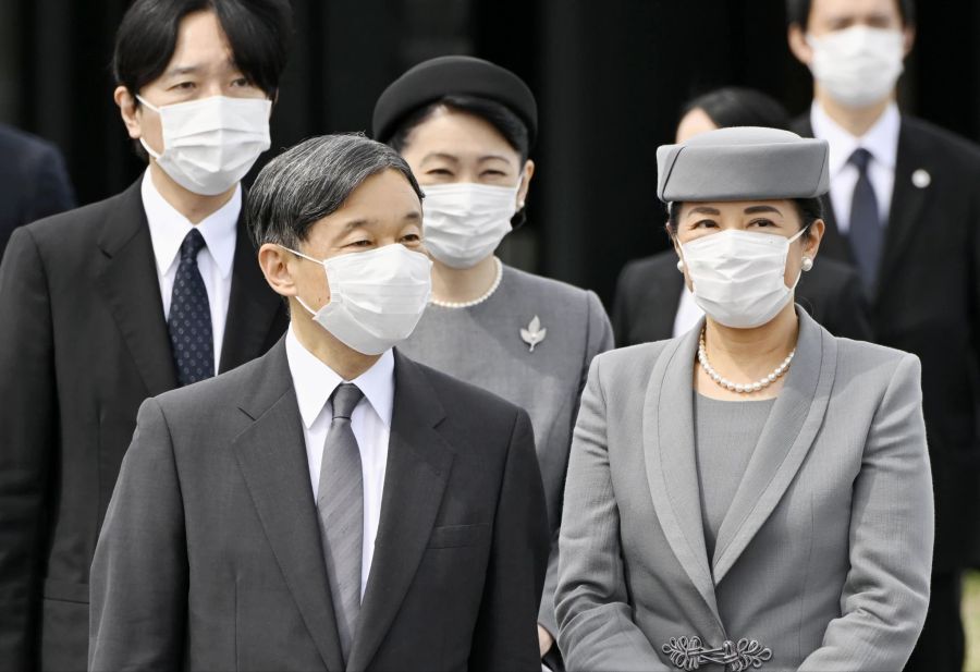 Kaiser Naruhito und Kaiserin Masako von Japan.