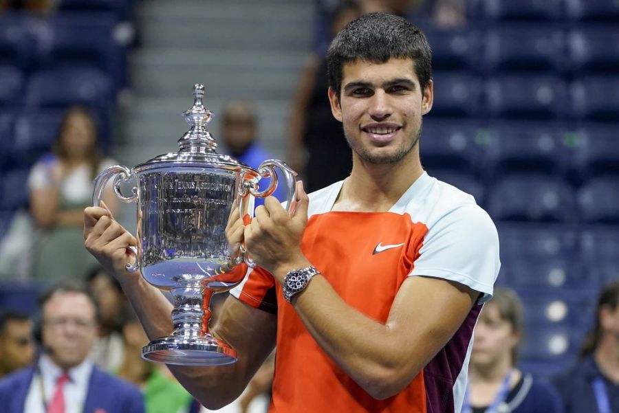 Carlos Alcaraz ist mit 19 Jahren schon Grand-Slam-Sieger und Weltnummer 1. Damit ist er den NextGen-Finals schon entwachsen.