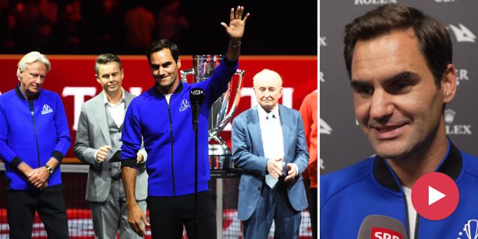 «Kirsche obendrauf» - Federer zieht glückliches Fazit nach Laver Cup