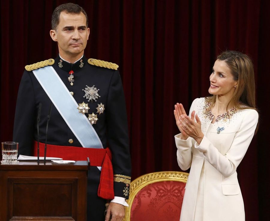 Letizia von Spanien.