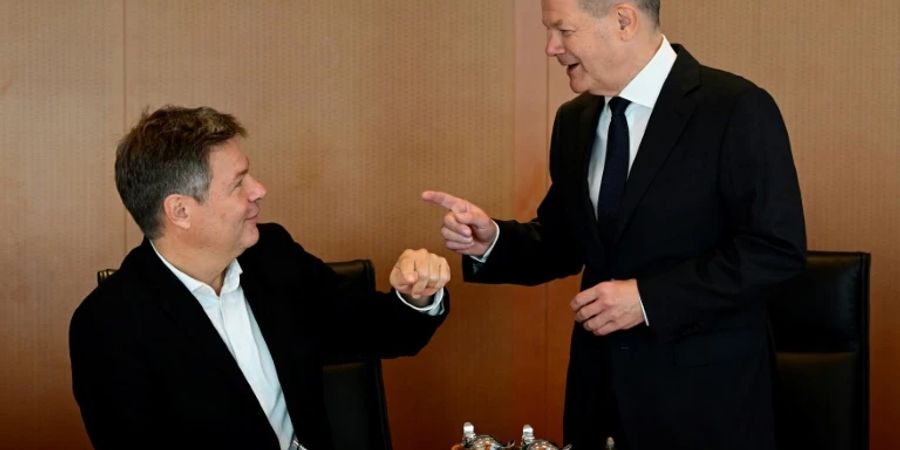 Kanzler und Vizekanzler im Kabinett
