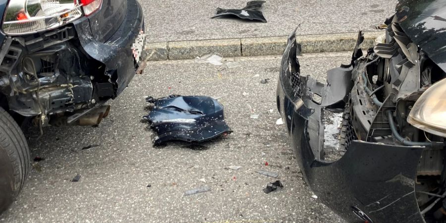 Auffahrkollision in Näfels