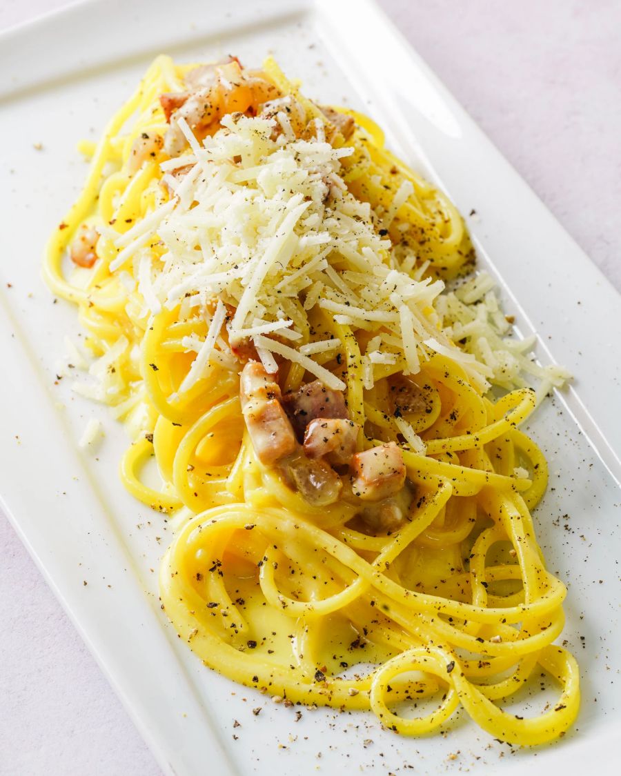 Vegan Spaghetti Carbonara