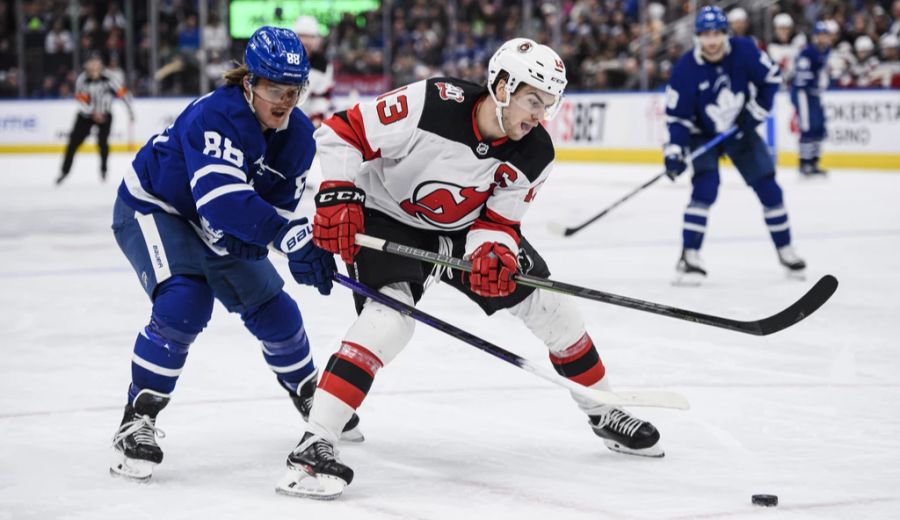 In Newark trifft Meier auf Nati-Kumpel Nico Hischier.