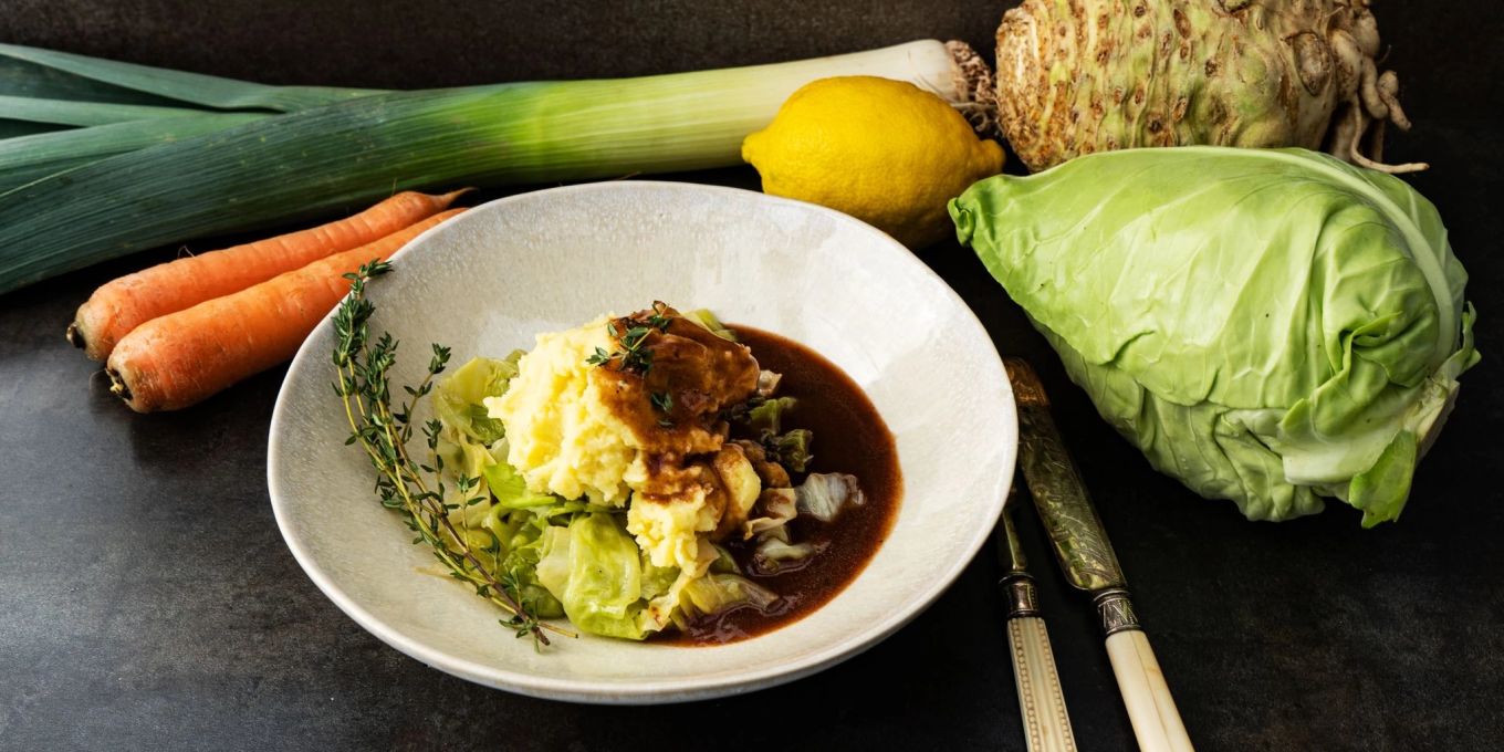 Kartoffelpüree auf Spitzkohl mit Rotweinjus | Nau.ch