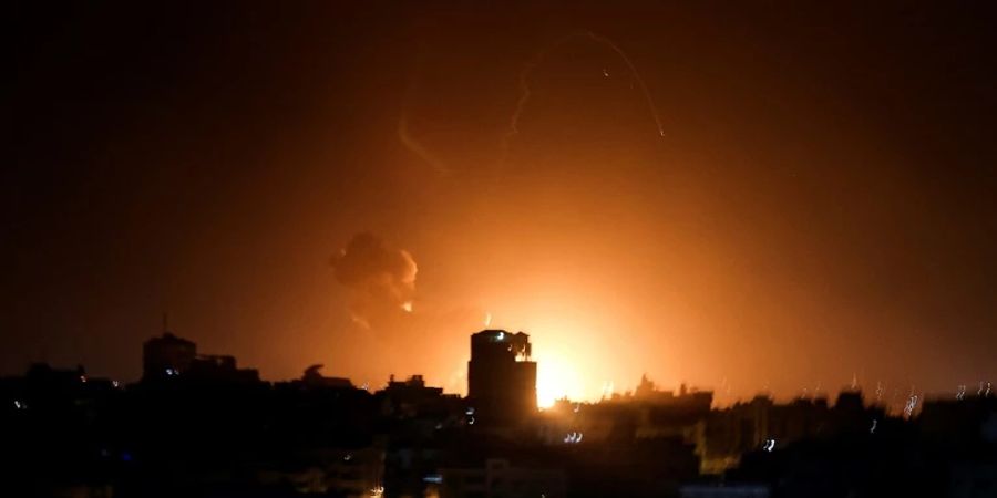 Israelische Luftangriffe auf den Gazastreifen