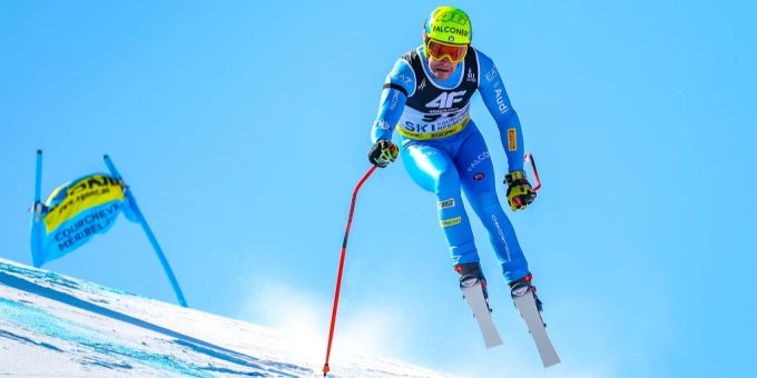 Skirennfahrer Christof Innerhofer während dem Super-G an der Ski-Alpin-WM in Courchevel (F). (Archivbild) Christof Innerhofer
