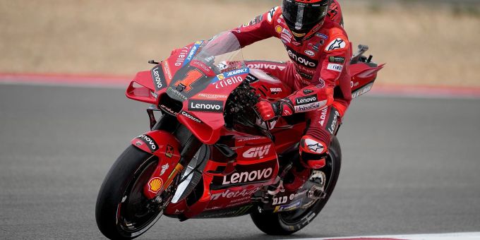 Francesco Bagnaia siegte zum Saisonauftakt. Francesco Bagnaia
