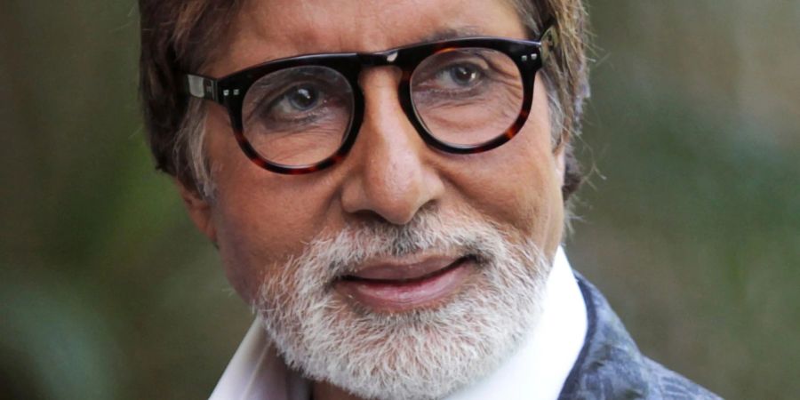 Bollywood-Schauspieler Amitabh Bachchan 2013 in Neu Delhi.