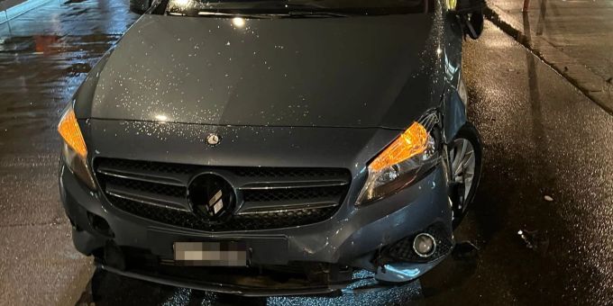 Widnau: Fahrunfähig in Metallpfosten gefahren Widnau: Fahrunfähig in Metallpfosten gefahren