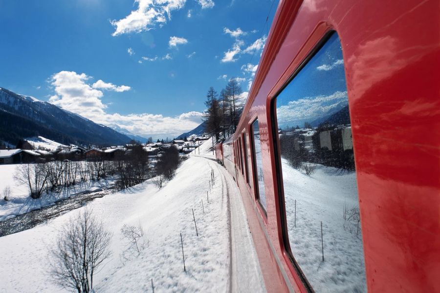 Beim Bernina-Express kommt es oft zu Verspätungen.