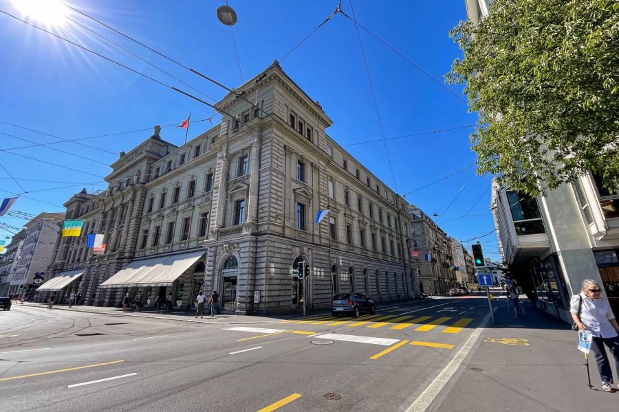 Das Bundesgericht Luzern beim Schweizerhofquai in der Stadt Luzern.