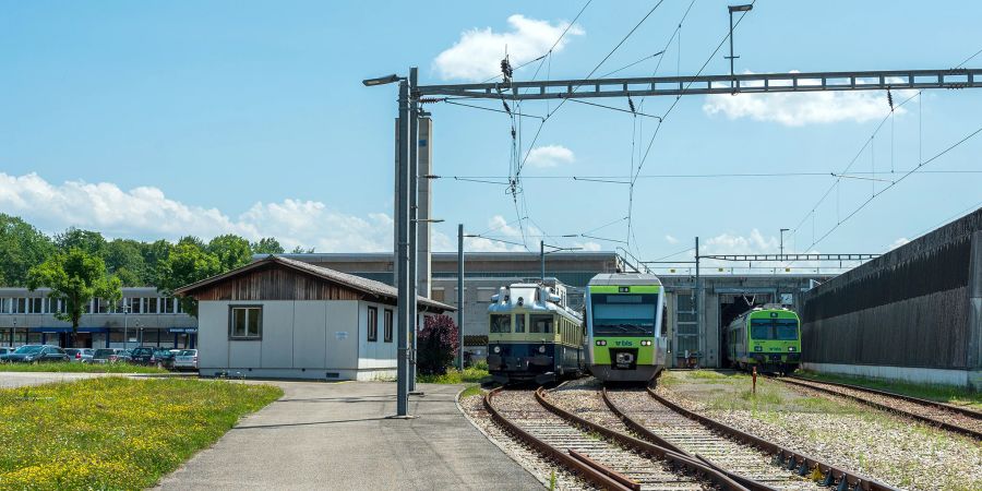 Die BLS Werkstatt in Oberburg.