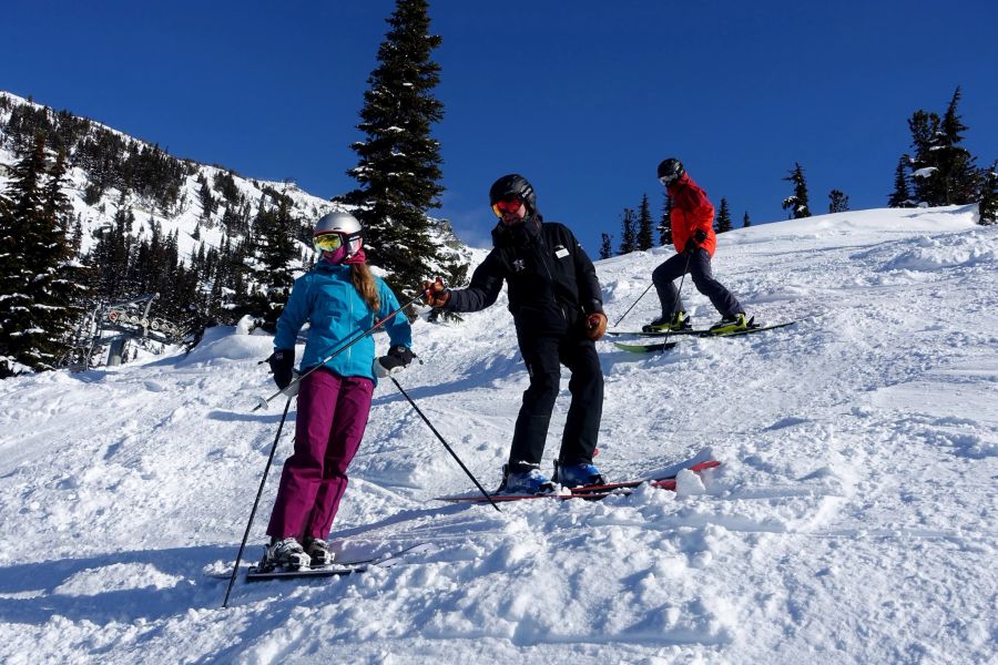 Wintersport Ski Schnee Gelände