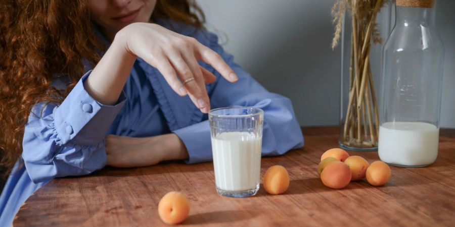 Milch Kuh Schaf Ziege