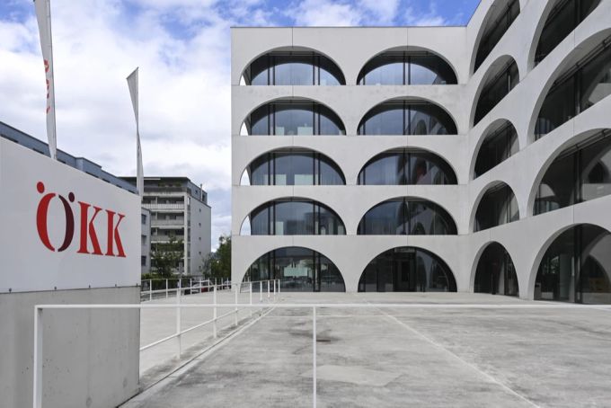 Der ÖKK-Hauptsitz in Landquart GR. ÖKK
