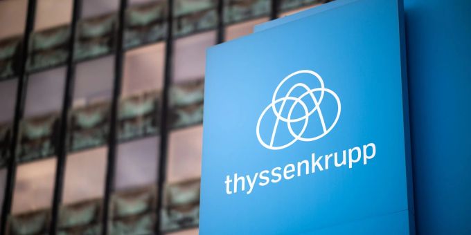 Die Konzernzentrale von Thyssenkrupp in Duisburg. Die Konzernzentrale von Thyssenkrupp in Duisburg.