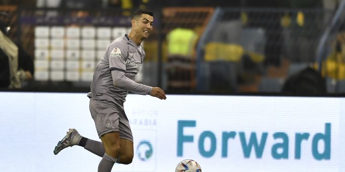 Cristiano Ronaldo im Dress von Al-Nassr. Cristiano Ronaldo